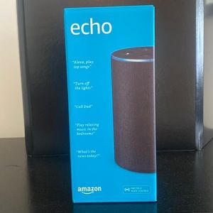 Amazon Echo Tower First Edition Black. Brand new never opened.